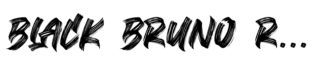 Black Bruno Regular